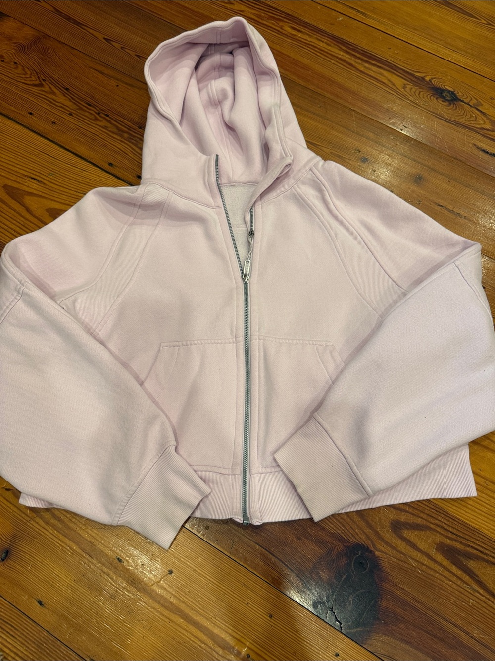 lululemon athletica womens Light Pink  Zip-Up Hoodie